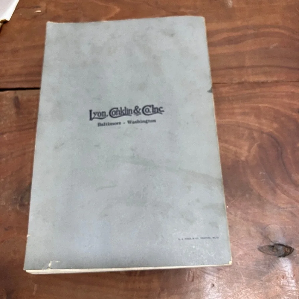 Lyonore Metal Catalog 27 Lyon, Conklin & Co. Inc. 1927 Sheet Metal Supplies